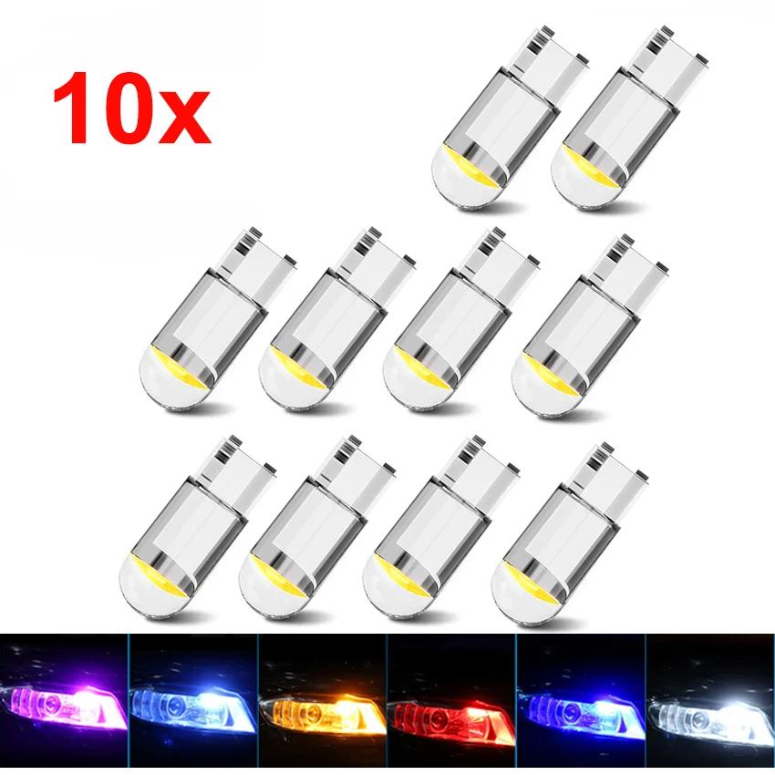 W5W Led T10 ڵ  COB  6000K  ڵ ȣ   б DRL  Ÿ 12V  10/2
